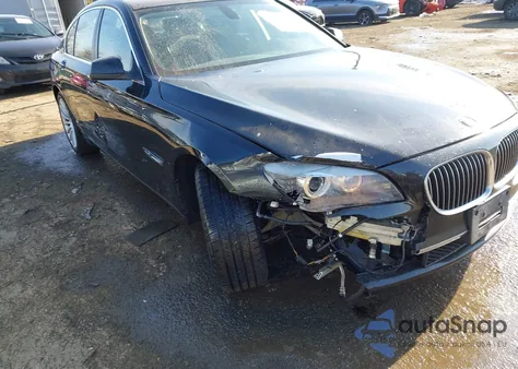 2012 BMW 750I xDrive из США, поврежденный, VIN WBAKC6C56CC395943
